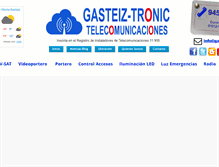 Tablet Screenshot of gasteiz-tronic.com